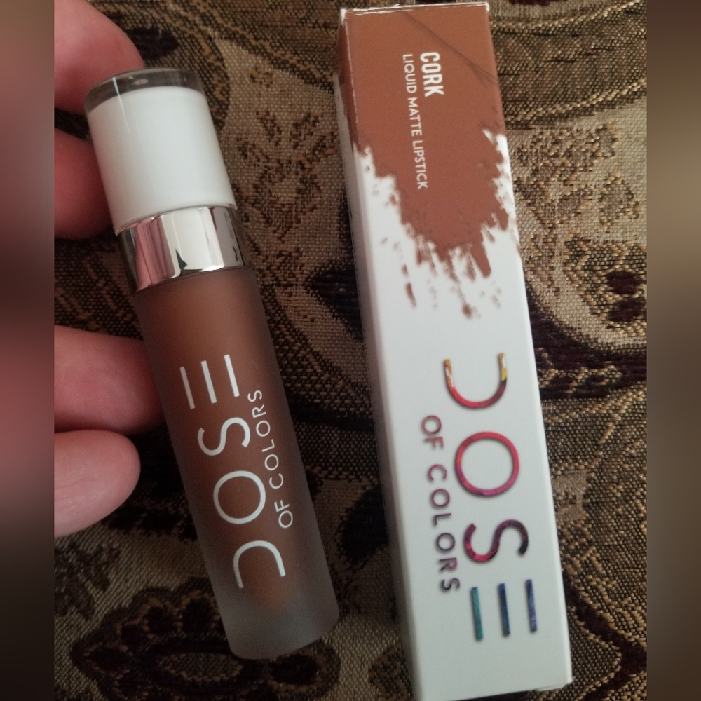 NWT Dose of Colors Liquid MatteLipstick,  in color "CORK"